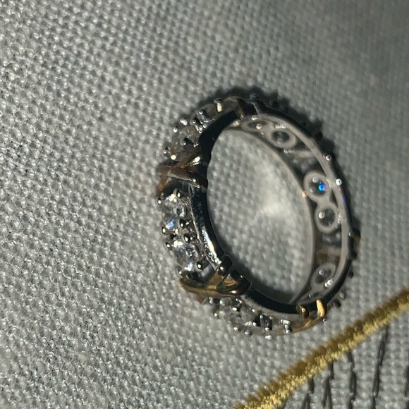 (2for$30)Zircon Jewelry Ring Size 9 - Picture 6 of 9